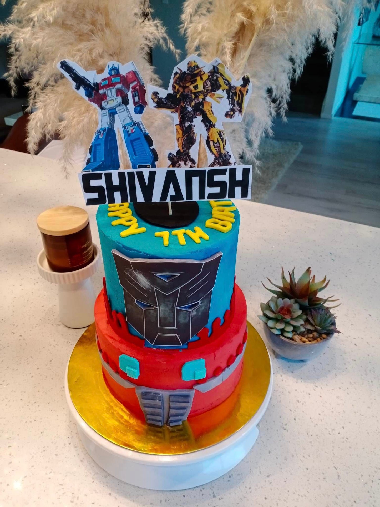 Transformers Cake