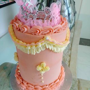 Vintage Princess Cake