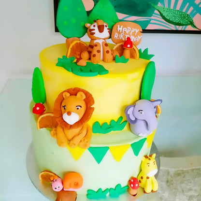 Safari Tiered Cake